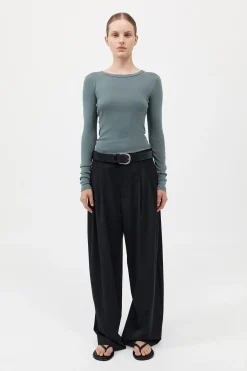 Discount ST. AGNI ORGANIC COTTON LONG SLEEVE TOP