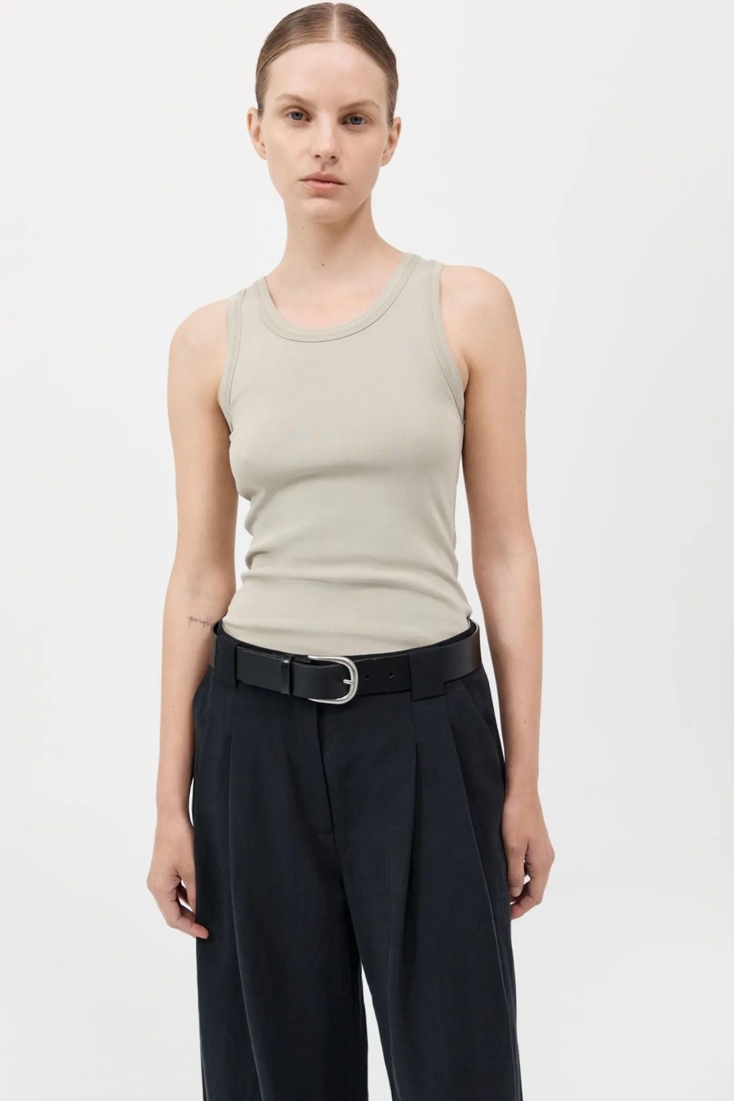 Fashion ST. AGNI ORGANIC COTTON SINGLET