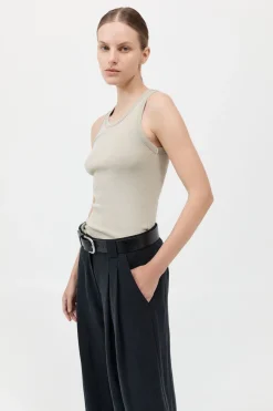 Fashion ST. AGNI ORGANIC COTTON SINGLET