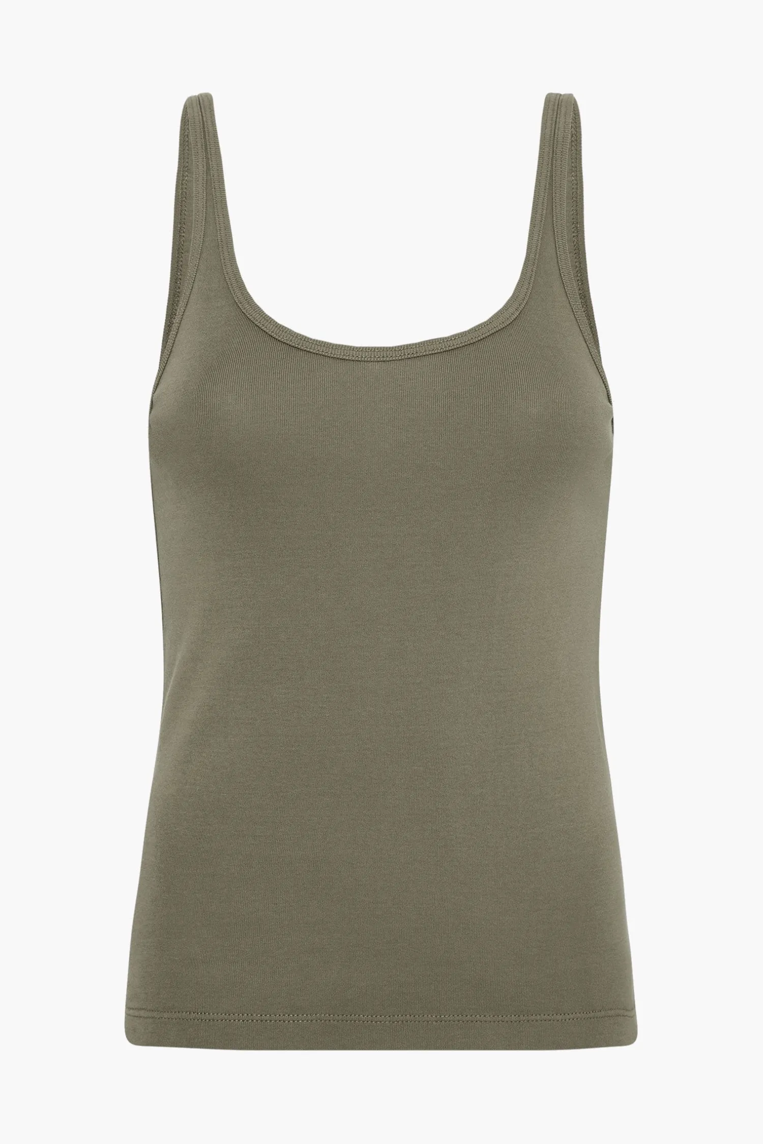 Cheap ST. AGNI ORGANIC COTTON SLIM SCOOP TANK