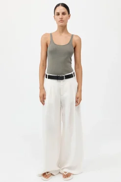 Cheap ST. AGNI ORGANIC COTTON SLIM SCOOP TANK