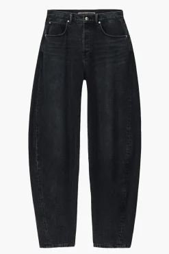 Hot ALEXANDER WANG OVERSIZED ROUNDED LOW RISE JEAN