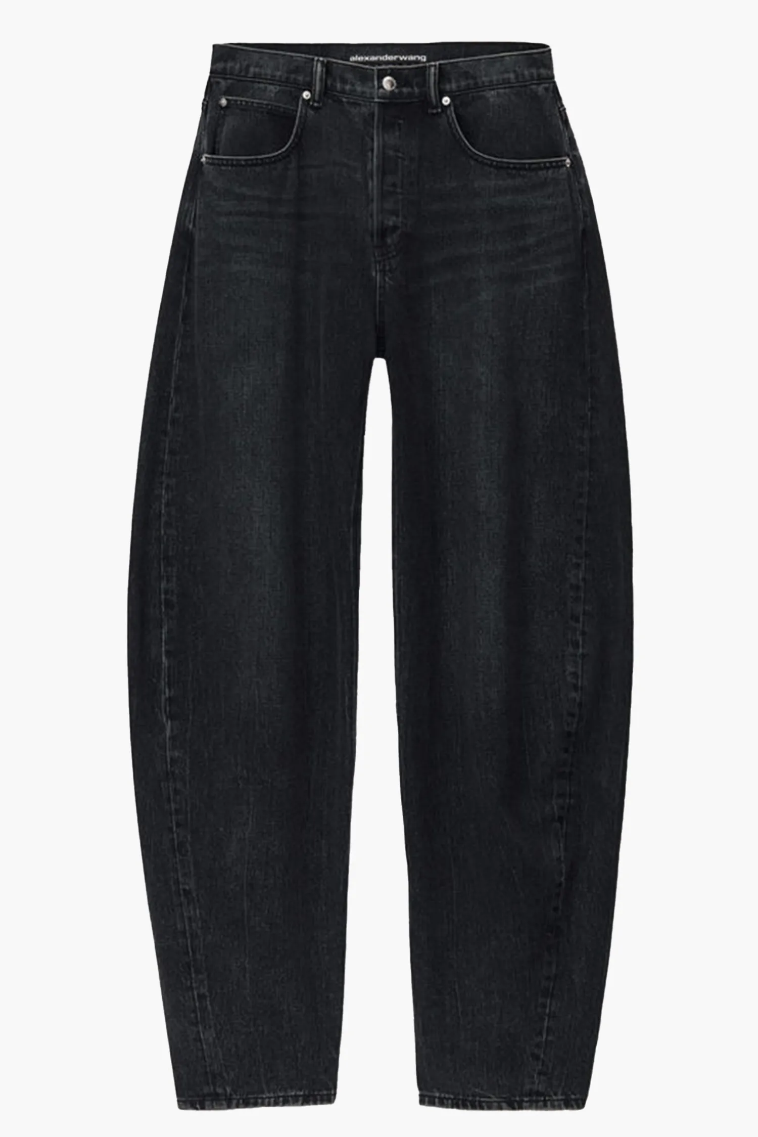 Hot ALEXANDER WANG OVERSIZED ROUNDED LOW RISE JEAN