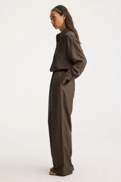 Fashion RÓHE OVERSIZED SILK SHIRT