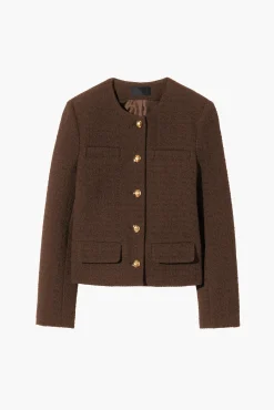 Cheap NILI LOTAN PAIGE JACKET Espresso