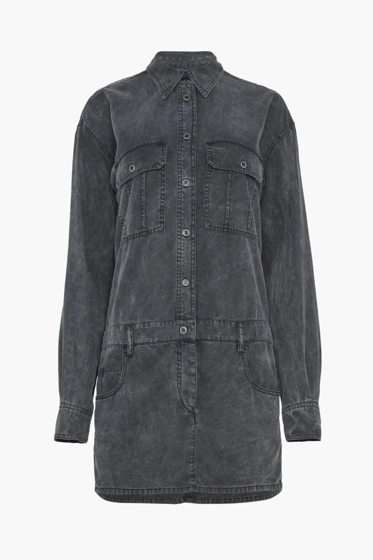 Clearance ISABEL MARANT ÉTOILE PALVINA DRESS FadedBlack