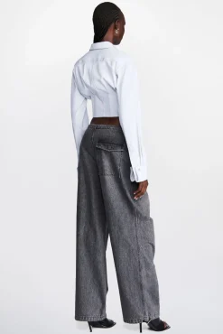 Best DION LEE PARACHUTE JEAN Black