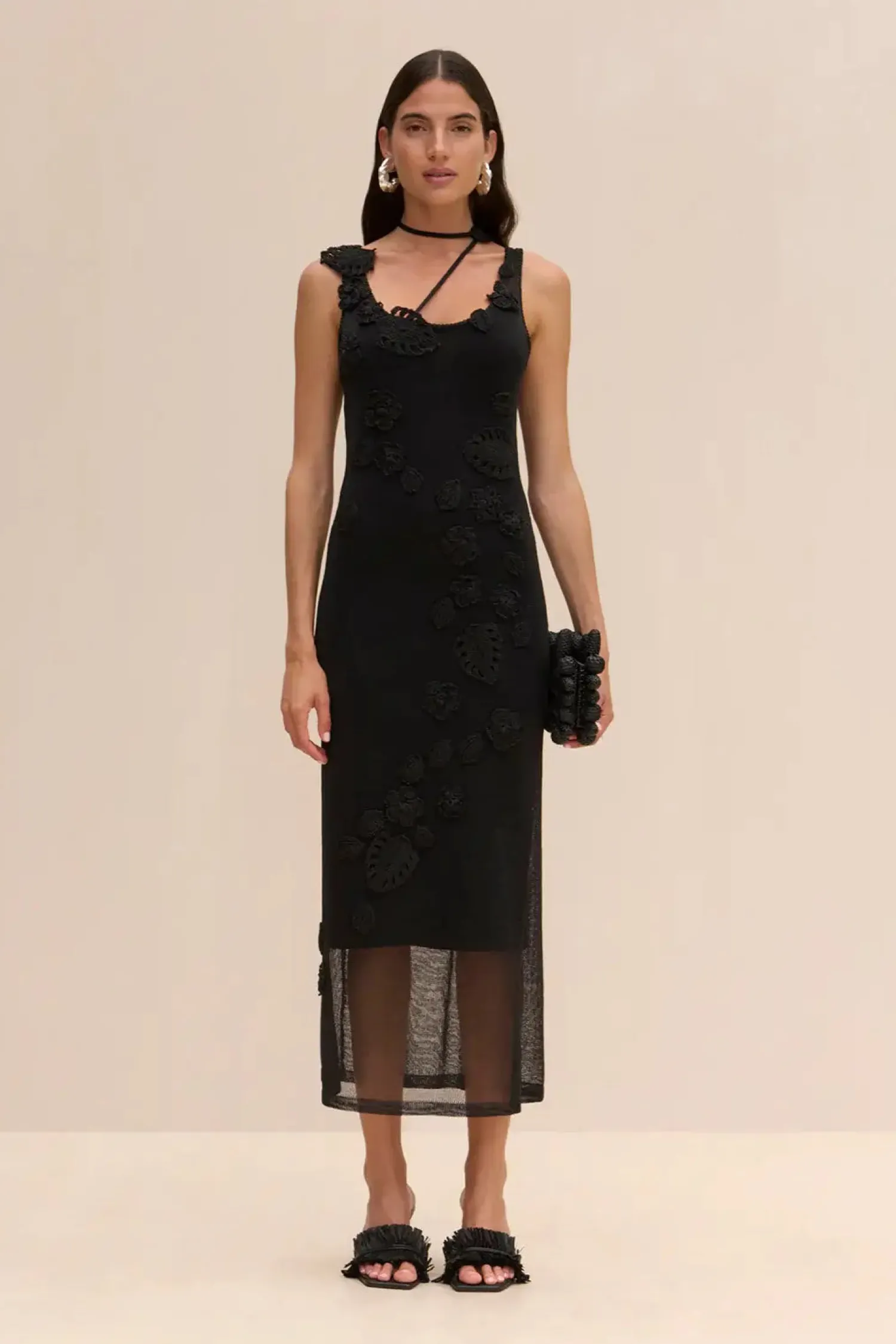 Outlet CULT GAIA PEMMA KNIT DRESS Black