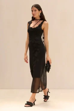Outlet CULT GAIA PEMMA KNIT DRESS Black