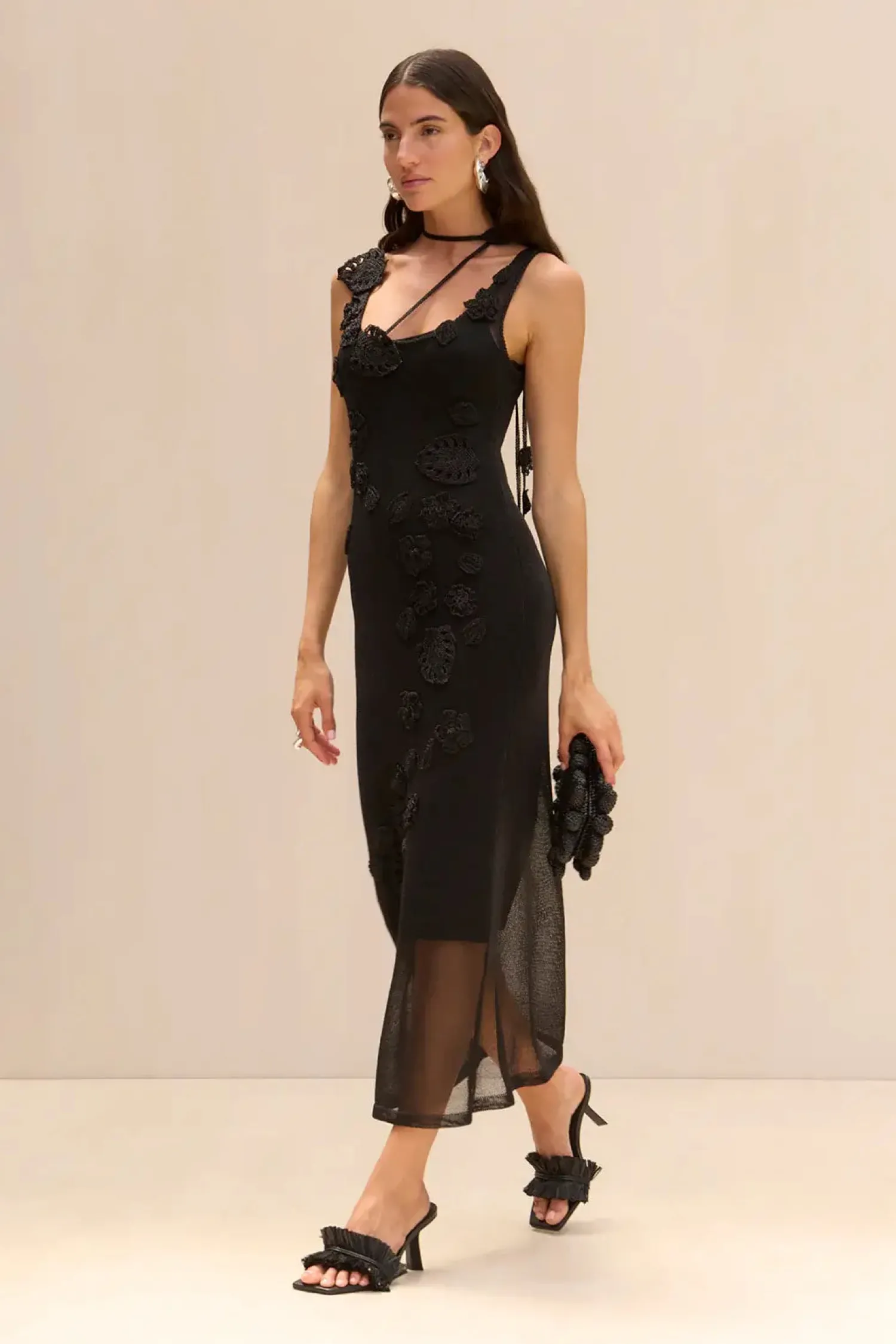 Outlet CULT GAIA PEMMA KNIT DRESS Black
