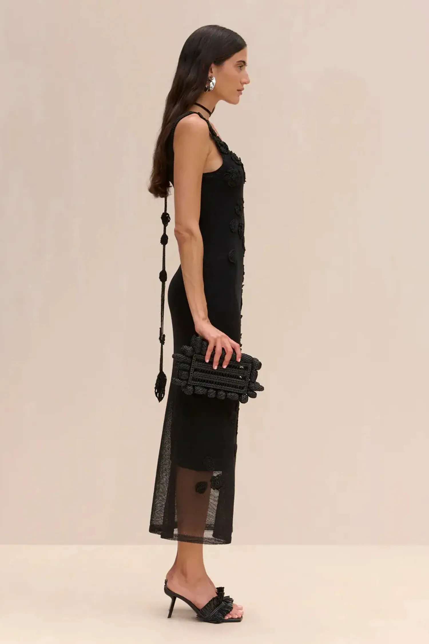 Outlet CULT GAIA PEMMA KNIT DRESS Black