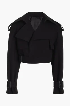 Clearance WARDROBE.NYC PERFECTO TRENCH Black
