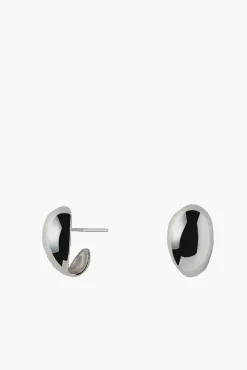 Best ANNIKA INEZ PETITE SPOON EARRINGS Silver