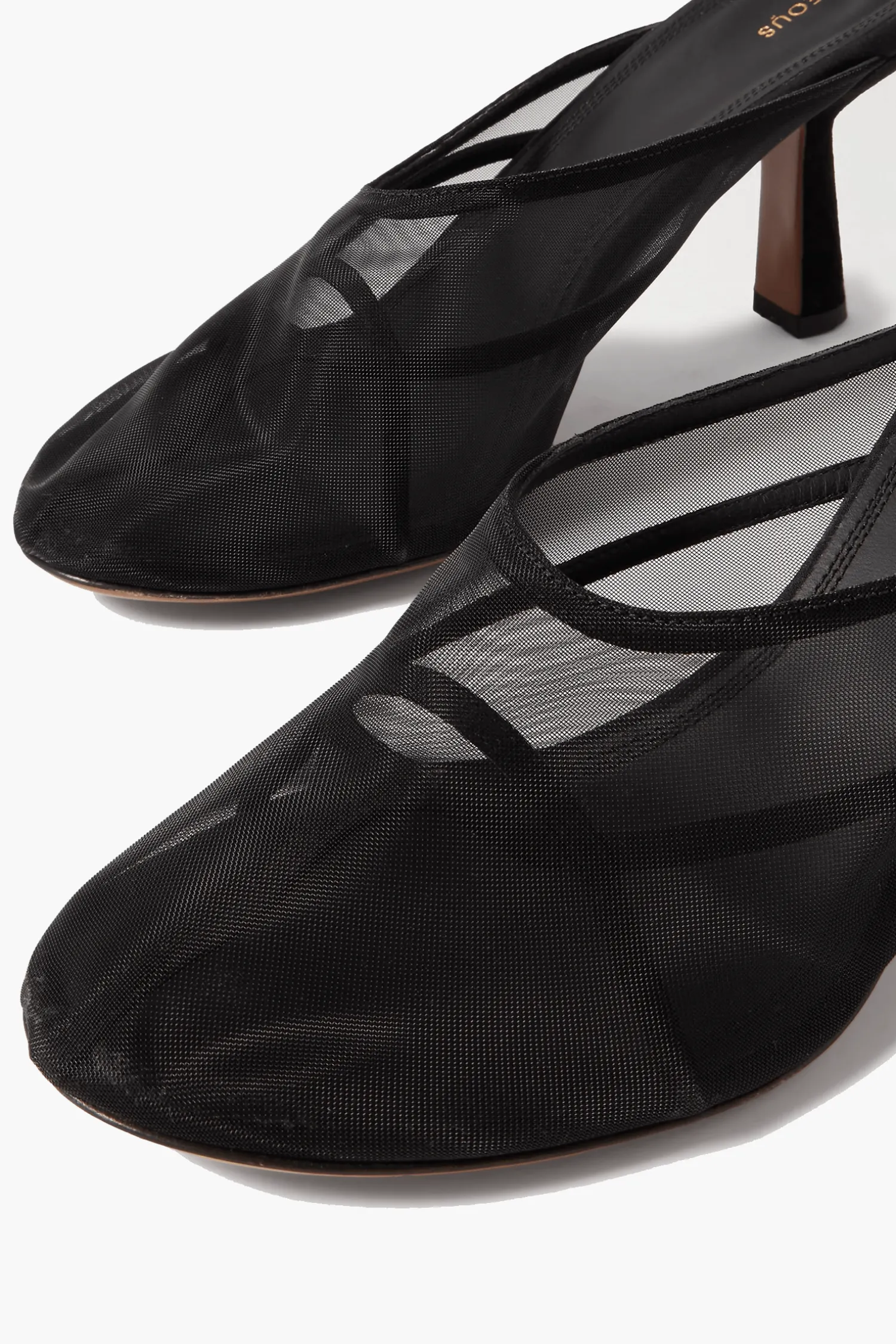 Discount NEOUS PHERKA MESH MULES Black