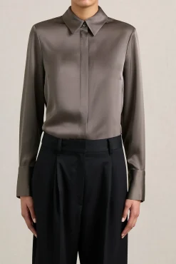 Flash Sale A.EMERY PHILIPPA SHIRT Graphite