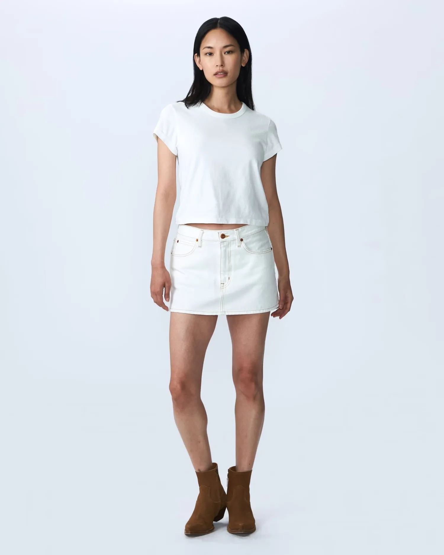 Outlet SLVRLAKE 5PKT MINI SKIRT Natural
