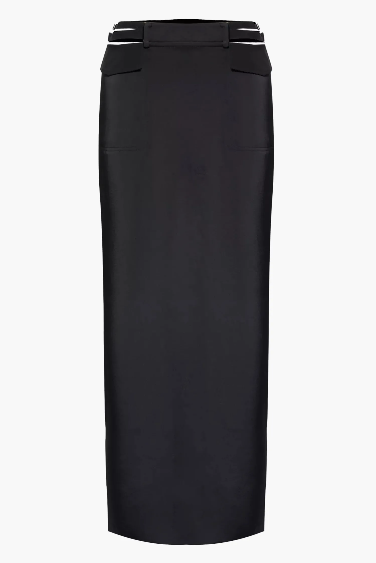Cheap DION LEE POCKET COLUMN SKIRT Black
