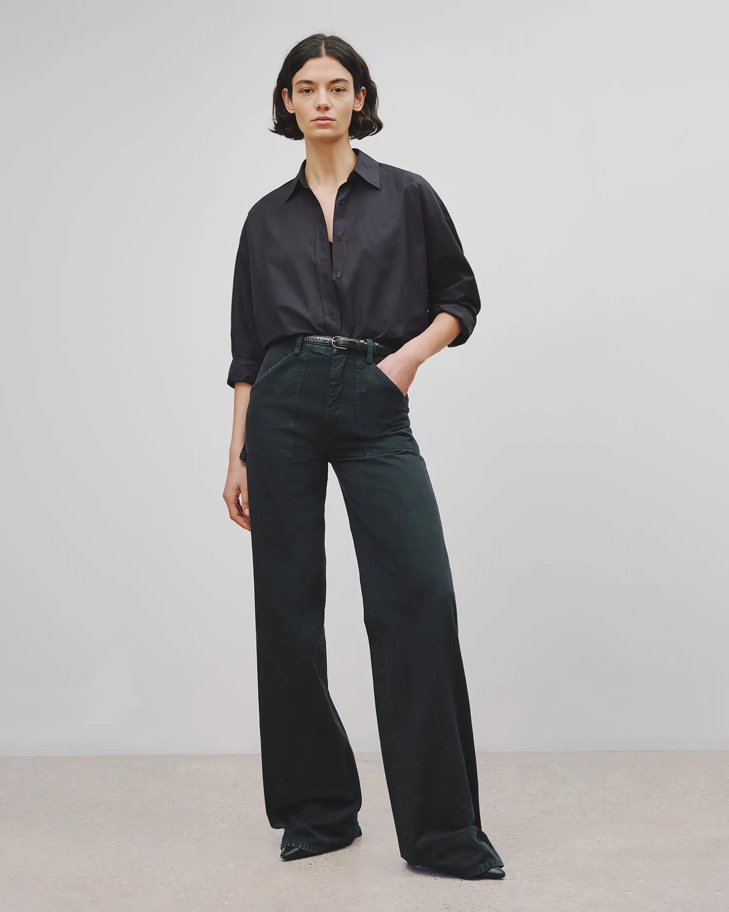 Store NILI LOTAN QUENTIN PANT Carbon