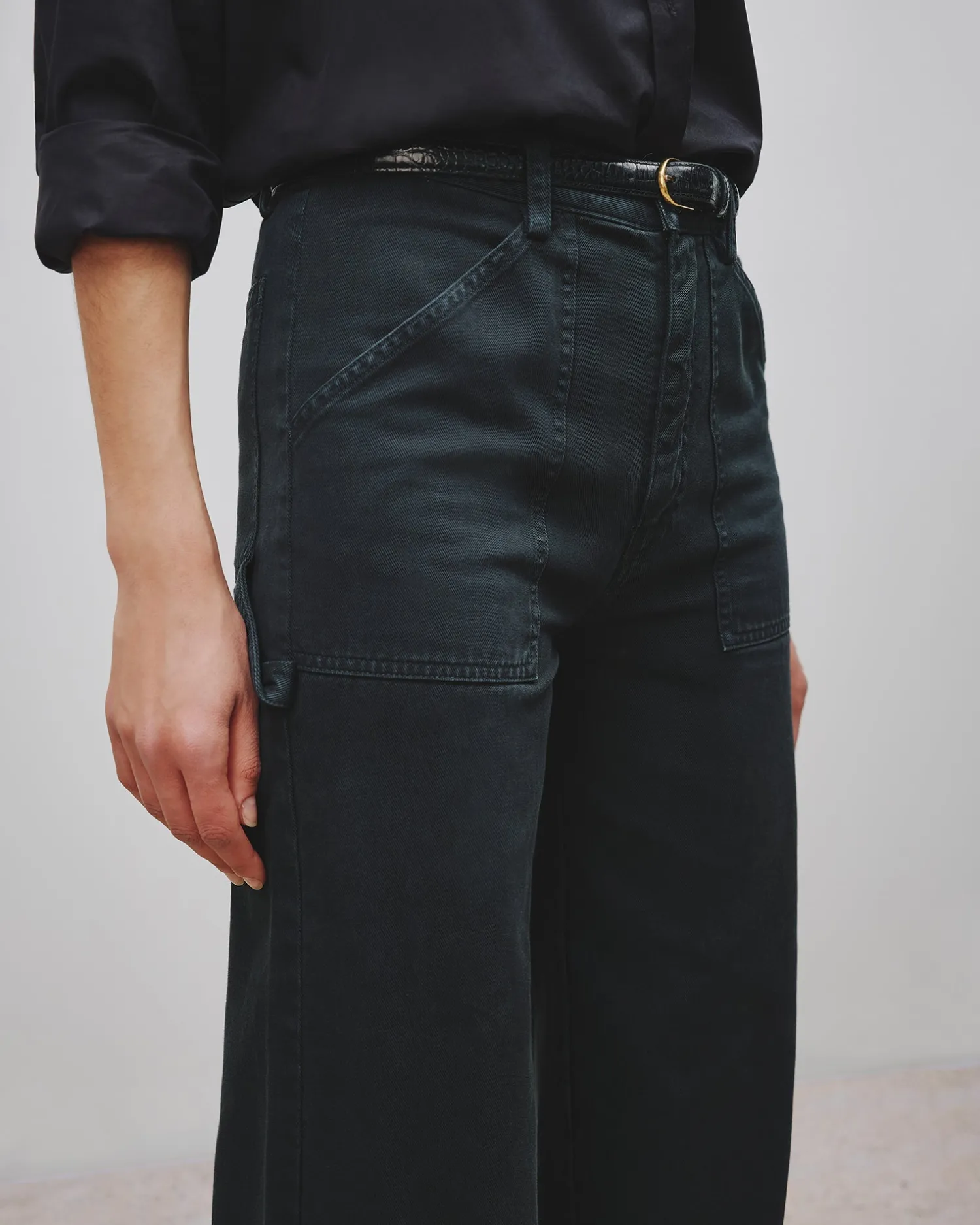Store NILI LOTAN QUENTIN PANT Carbon