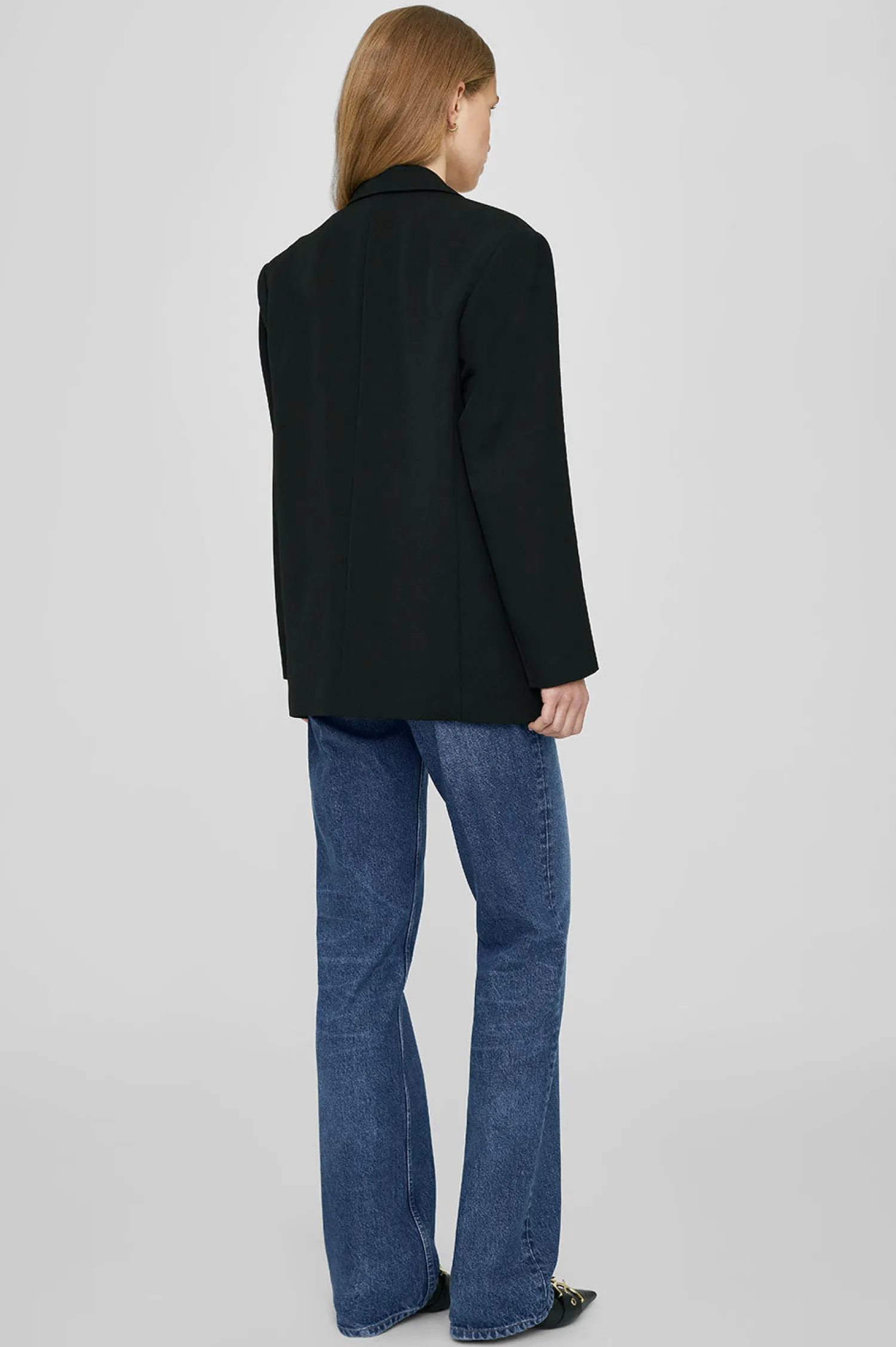 Outlet ANINE BING QUINN BLAZER Black