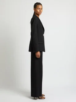 Shop CHRISTOPHER ESBER RACQUET APEX BLAZER Black