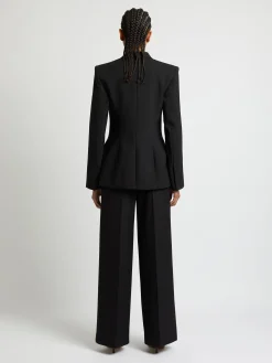 Shop CHRISTOPHER ESBER RACQUET APEX BLAZER Black