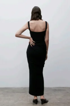 New Paris Georgia RAF DRESS Black