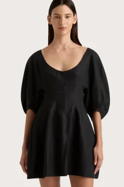 Cheap FAITHFULL THE BRAND RAYNARA MINI DRESS Black
