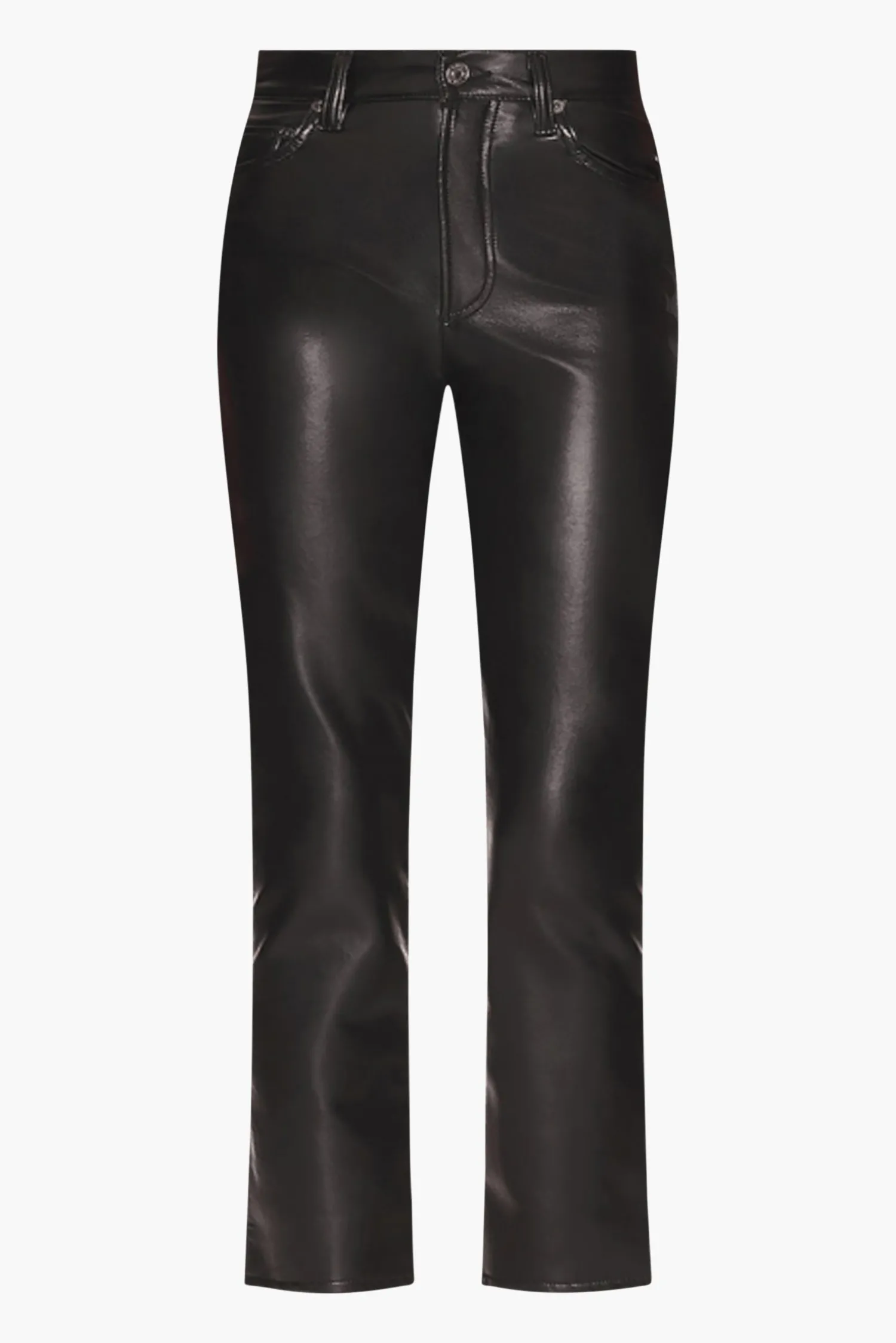 Cheap AGOLDE RECYCLED LEATHER RILEY LONG