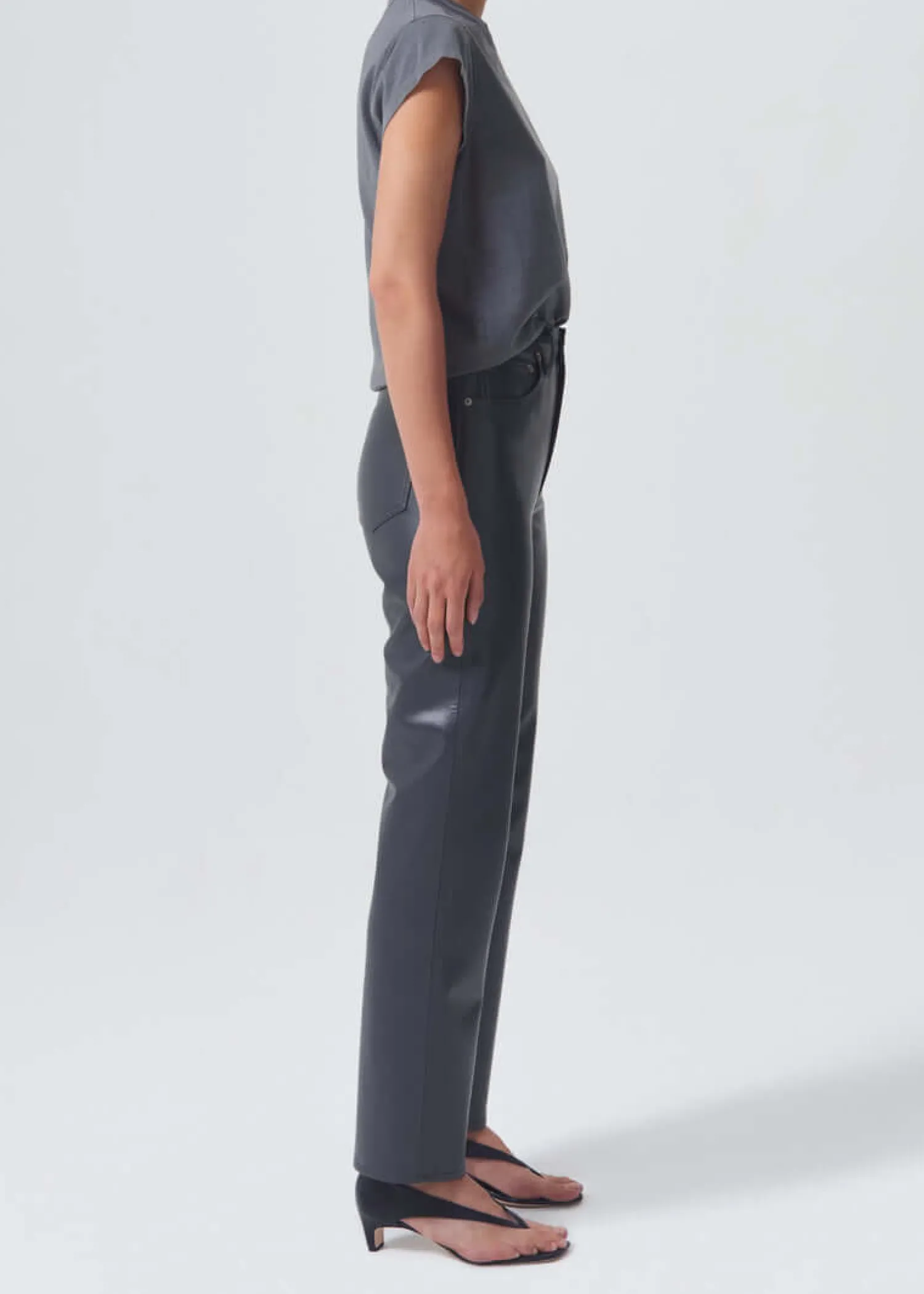 Flash Sale AGOLDE RECYCLED LEATHER 90'S PINCH WAIST
