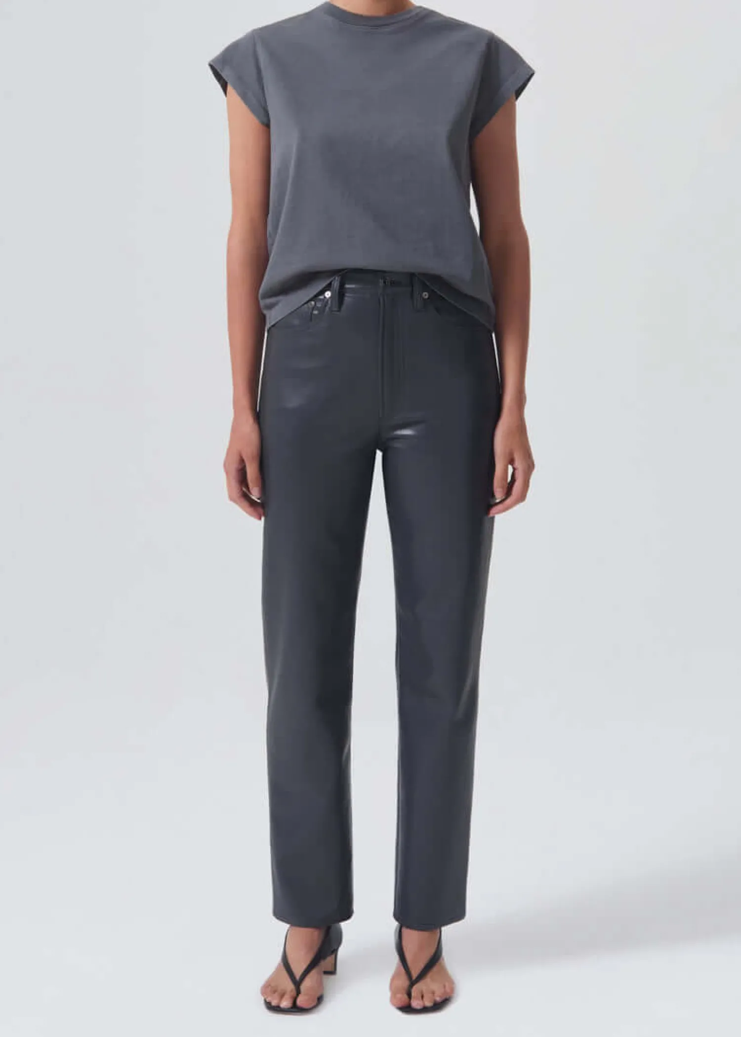 Flash Sale AGOLDE RECYCLED LEATHER 90'S PINCH WAIST