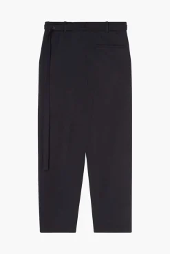 Shop RÓHE REIMAGINED TAILORED SKIRT Navy