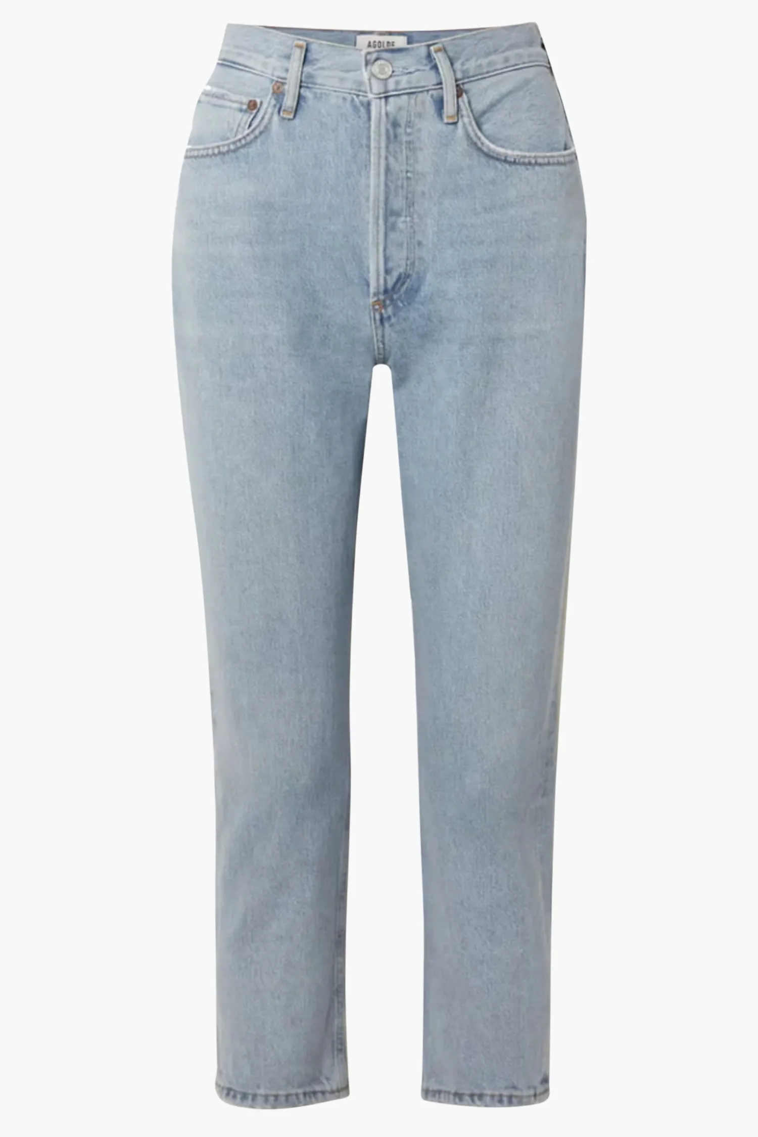 Clearance Agolde RILEY HIGH RISE STRAIGHT CROP