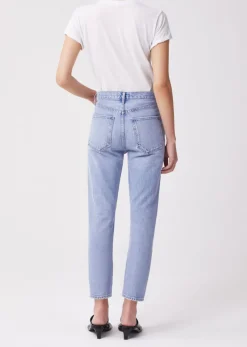 Clearance Agolde RILEY HIGH RISE STRAIGHT CROP
