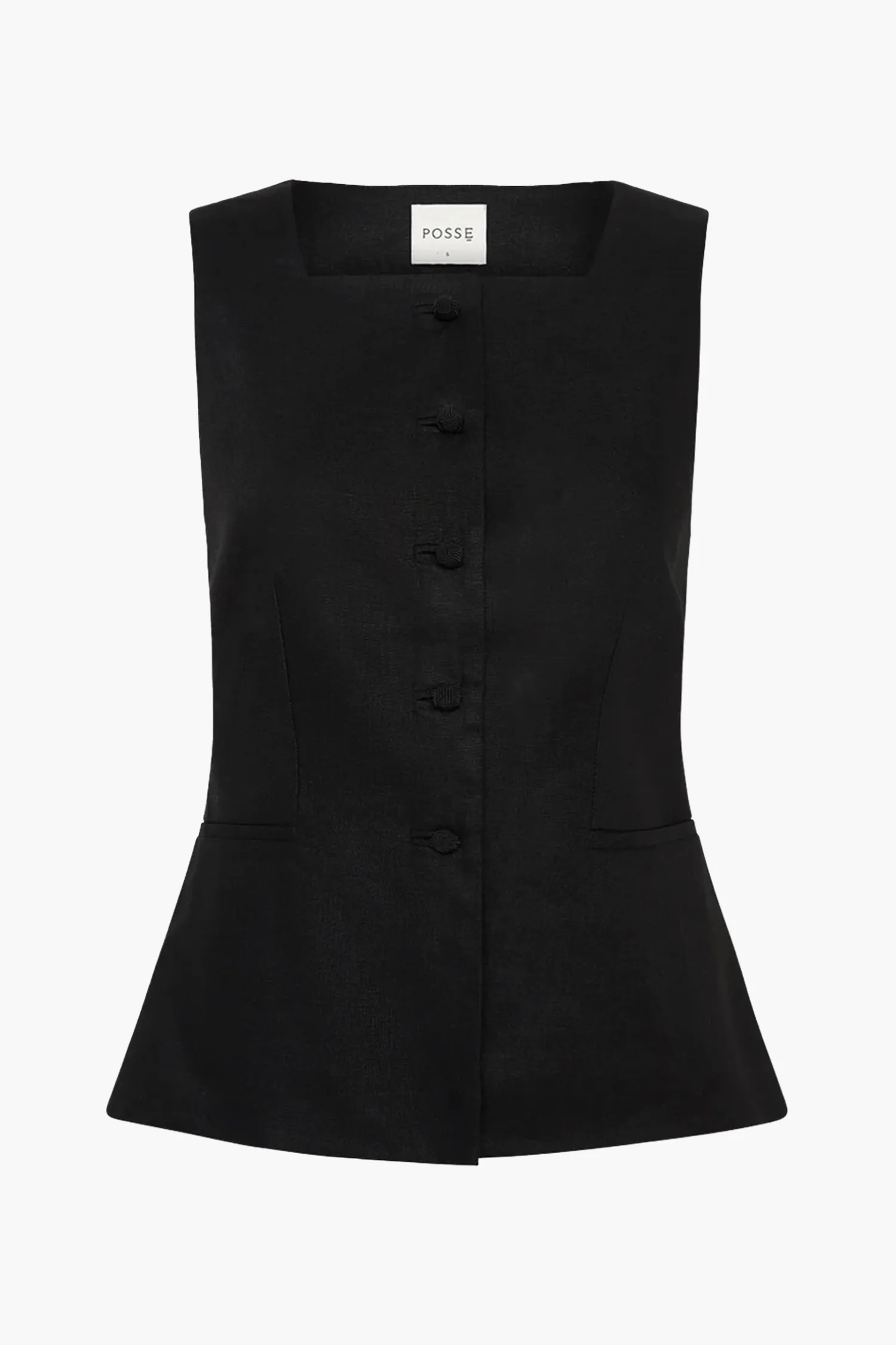 Shop POSSE RIO VEST Black