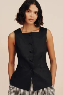 Shop POSSE RIO VEST Black