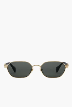 Best Sale GUCCI ROUND-FRAME SUNGLASSES Gold