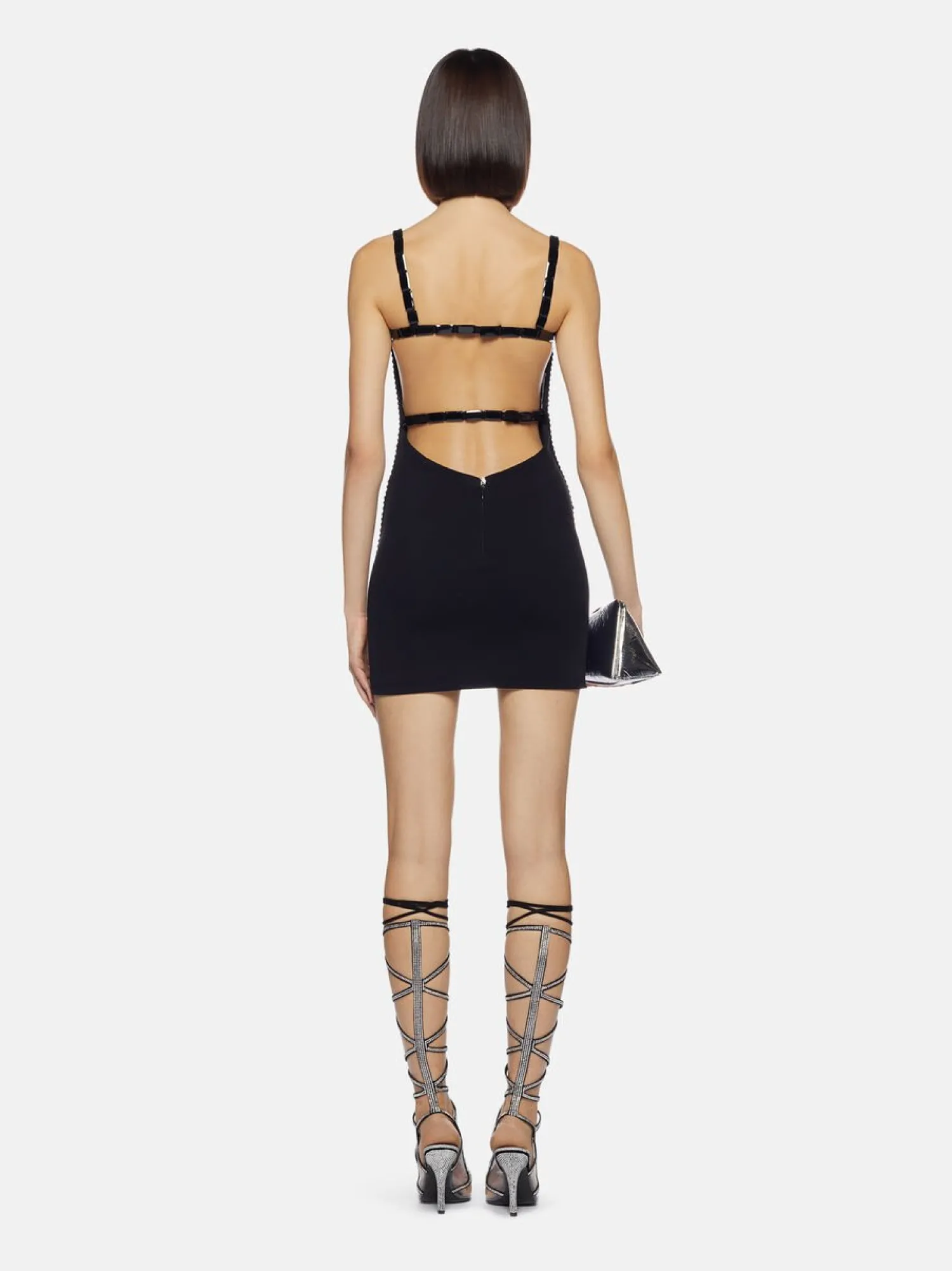 Sale THE ATTICO RUE MINI DRESS Black