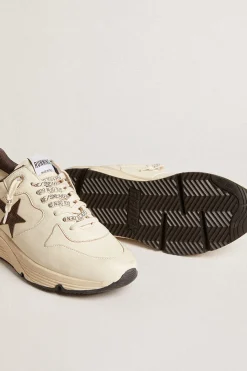 Online GOLDEN GOOSE RUNNING SOLE SNEAKER White/Bordeaux