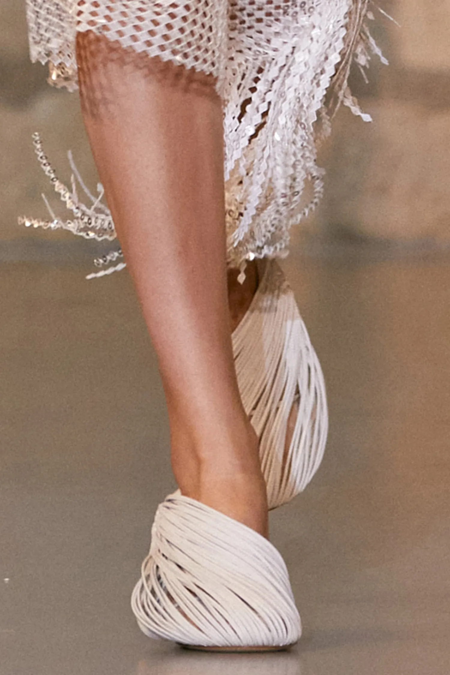 Online CHRISTOPHER ESBER SASKIA STRANDED HEEL White