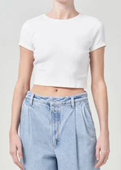 Cheap AGOLDE SAVANNAH TEE