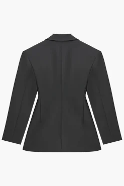Sale COURTNEY ZHENG SCUBA WOOL BLAZER