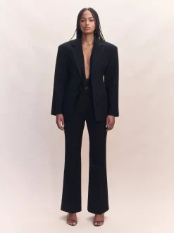 Sale COURTNEY ZHENG SCUBA WOOL BLAZER