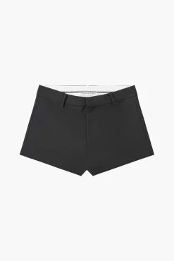 Shop COURTNEY ZHENG SCUBA WOOL SHORT