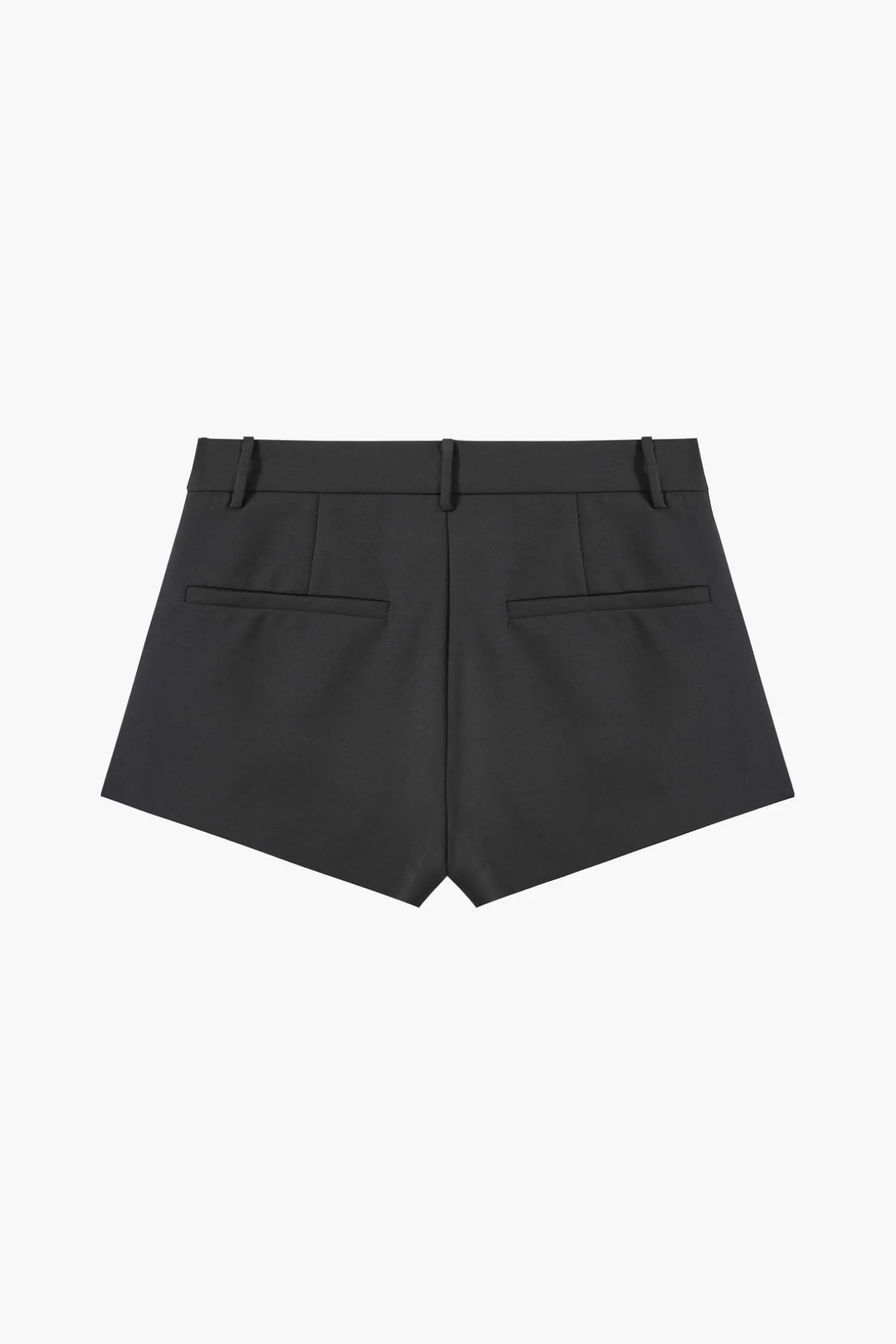 Shop COURTNEY ZHENG SCUBA WOOL SHORT