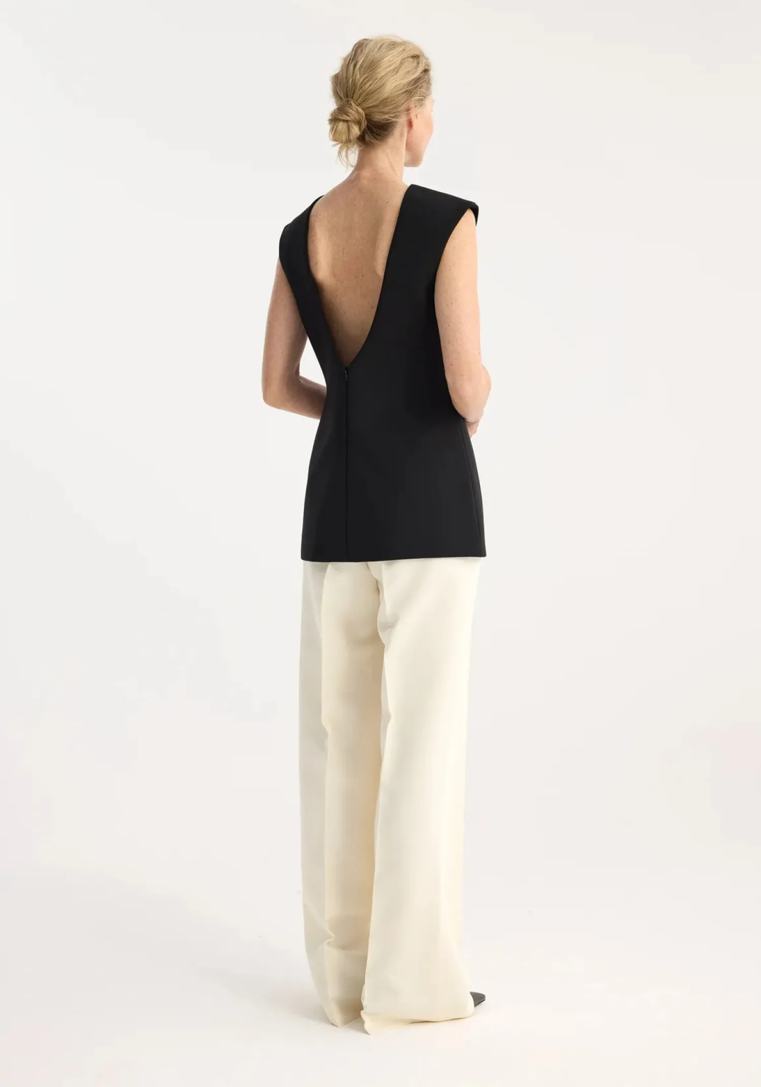 Best Sale RÓHE SCULPTURAL OPEN BACK TOP