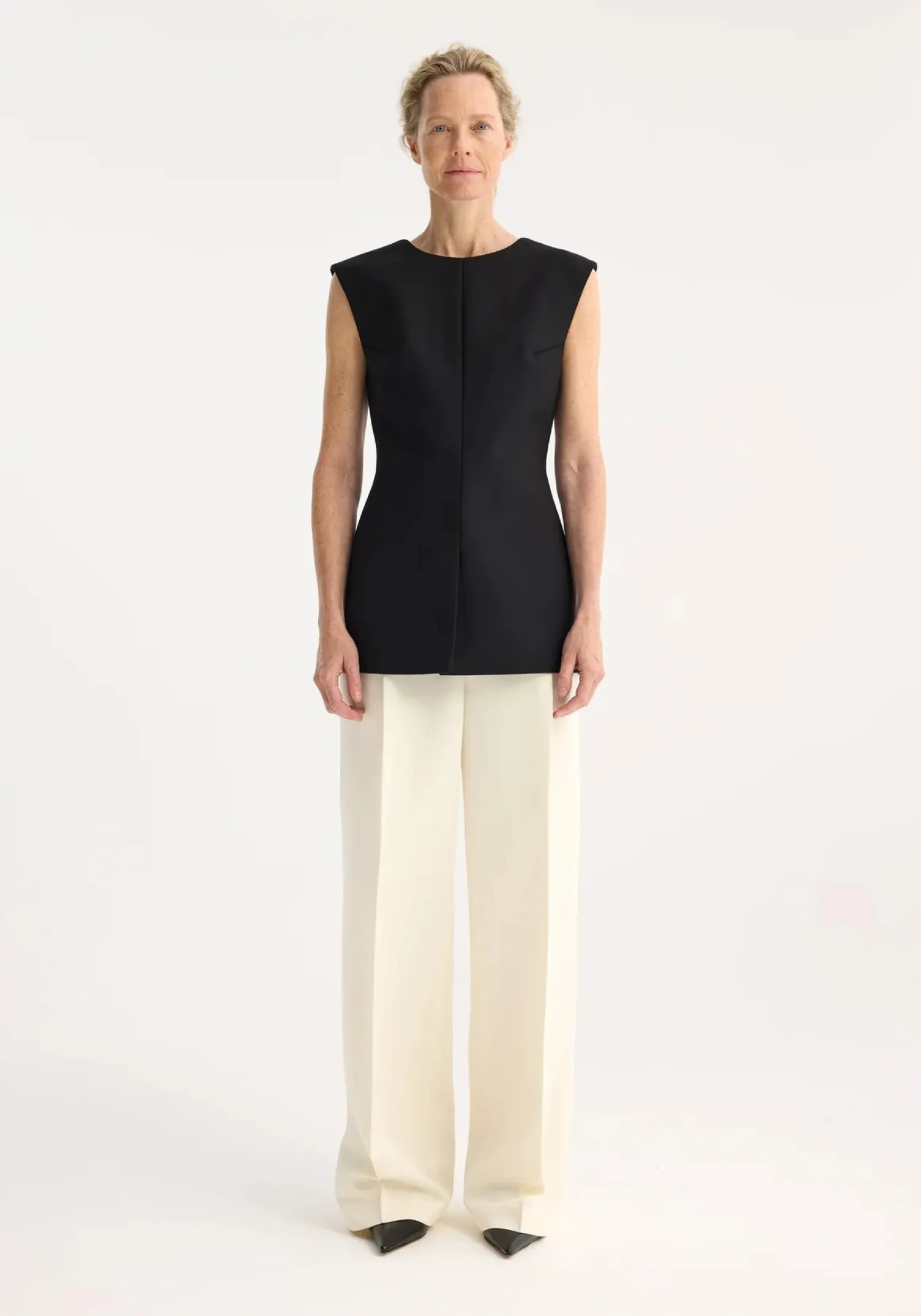 Best Sale RÓHE SCULPTURAL OPEN BACK TOP