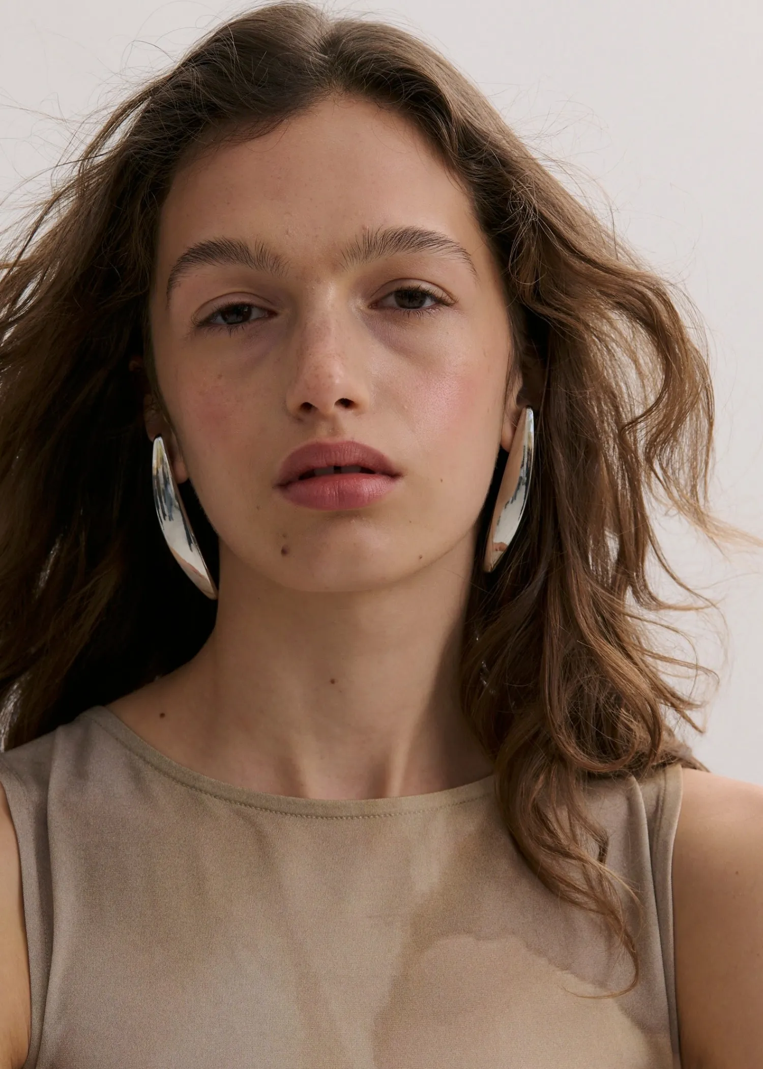 Best ANNA ROSSI SELENE EARRING Gunmetal