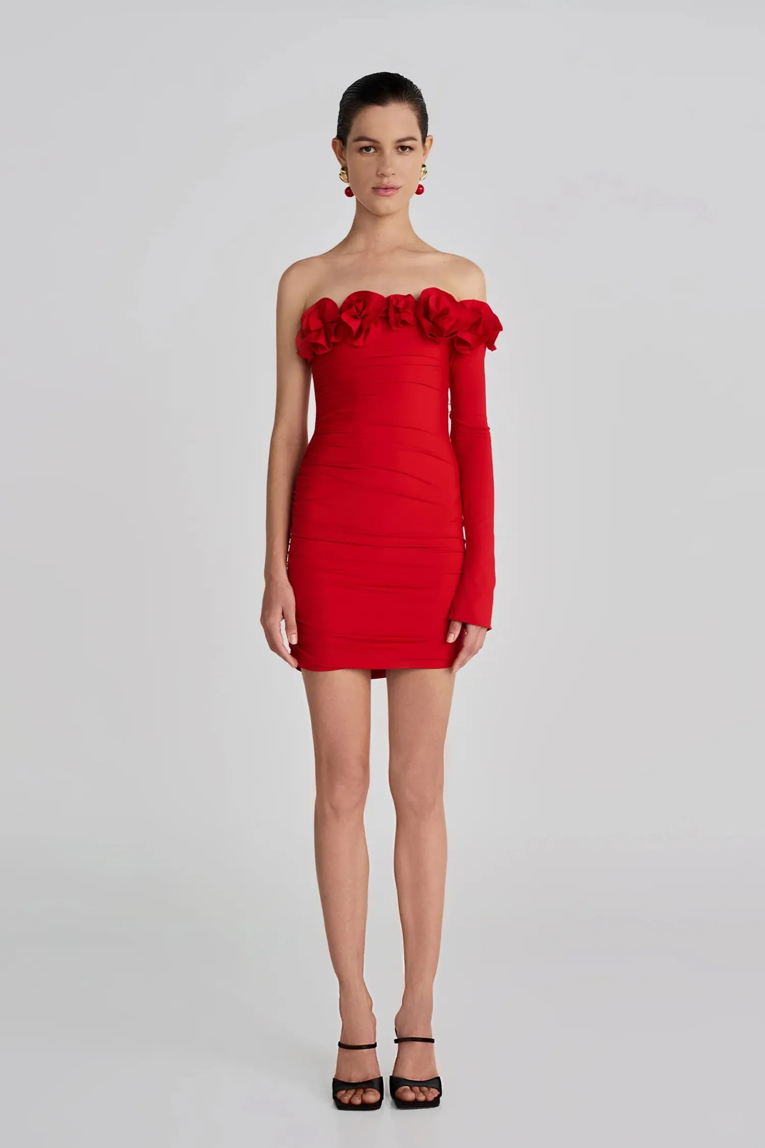 Hot MAYGEL CORONEL SELVAGGIO MINI DRESS Red