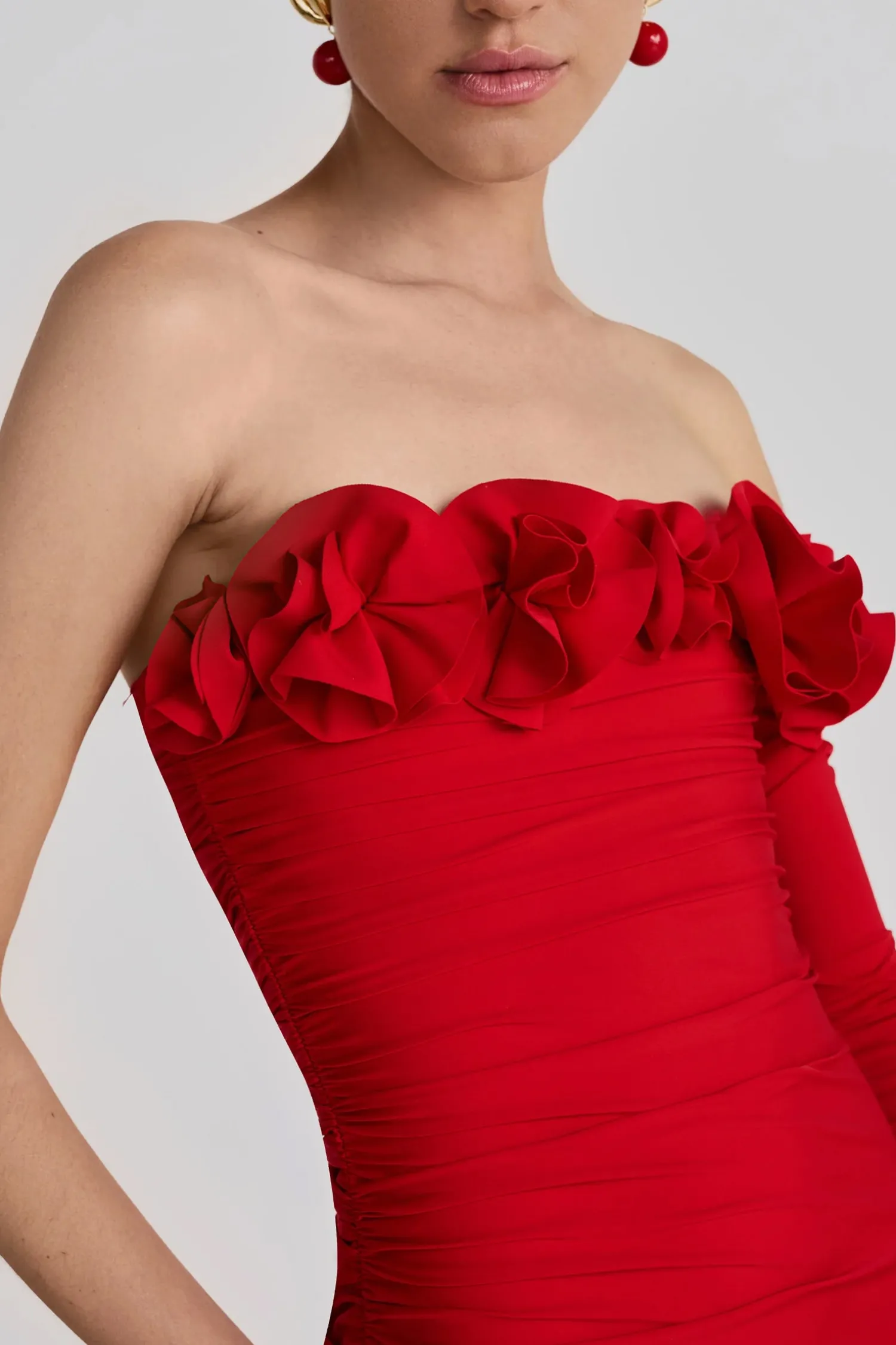 Hot MAYGEL CORONEL SELVAGGIO MINI DRESS Red
